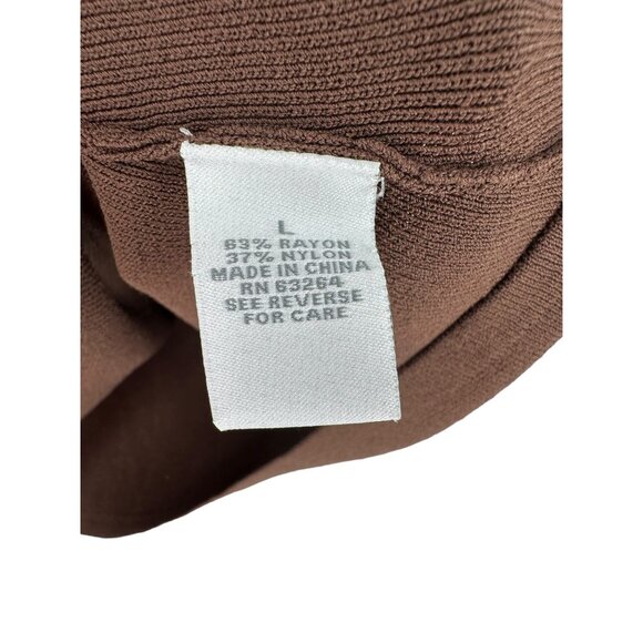 Dress Barn Sleeveless Top Shirt Large Floral Crocheted Grannycore‎ Retro - Picture 9 of 11